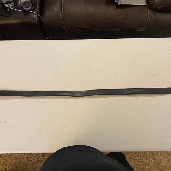 Versace Black Leather Vitello Belt Gold Medallion Buckle - Picture 2 of 5